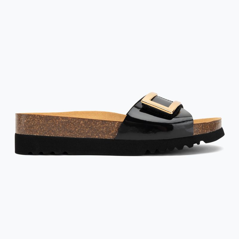 Scholl Monterey Mule Med fekete női flip-flopok 2