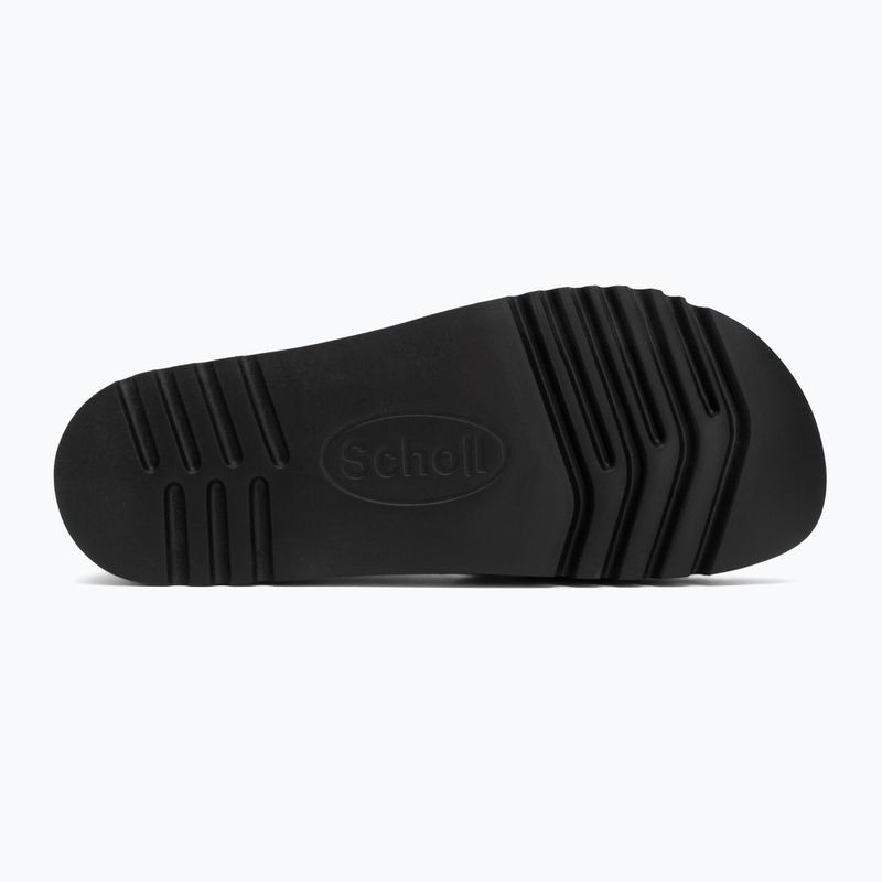 Scholl Monterey Mule Med fekete női flip-flopok 4