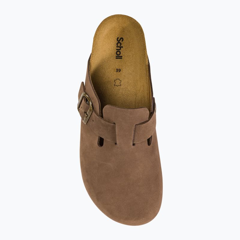 Női papucs Scholl Fae Nub light brown 5