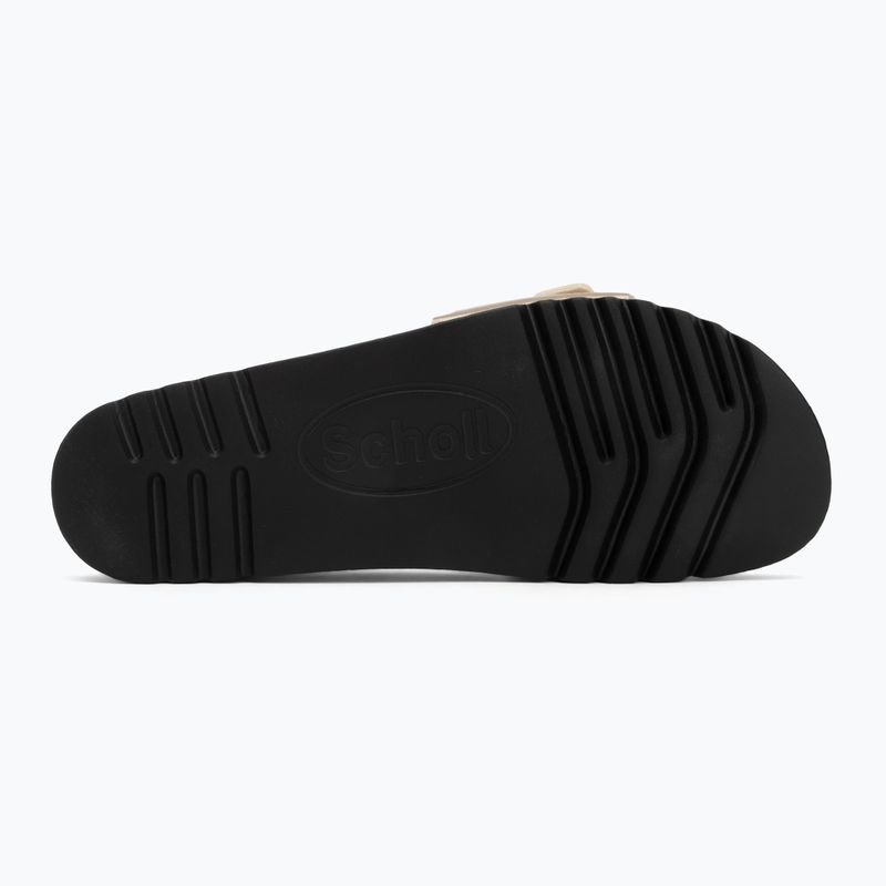 Scholl Estelle Laminált taupe női flip-flopok 4