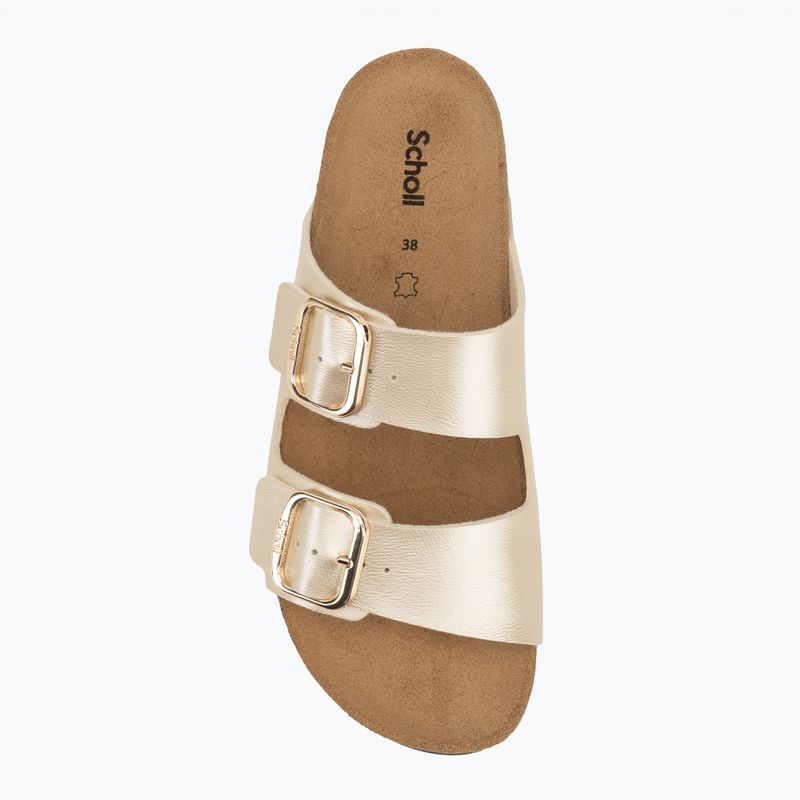 Scholl Josephine Metal világos arany női flip-flopok 5