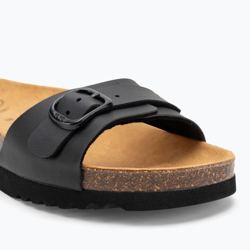Scholl női flip-flopok Ginni Wide Med fekete fekete 7