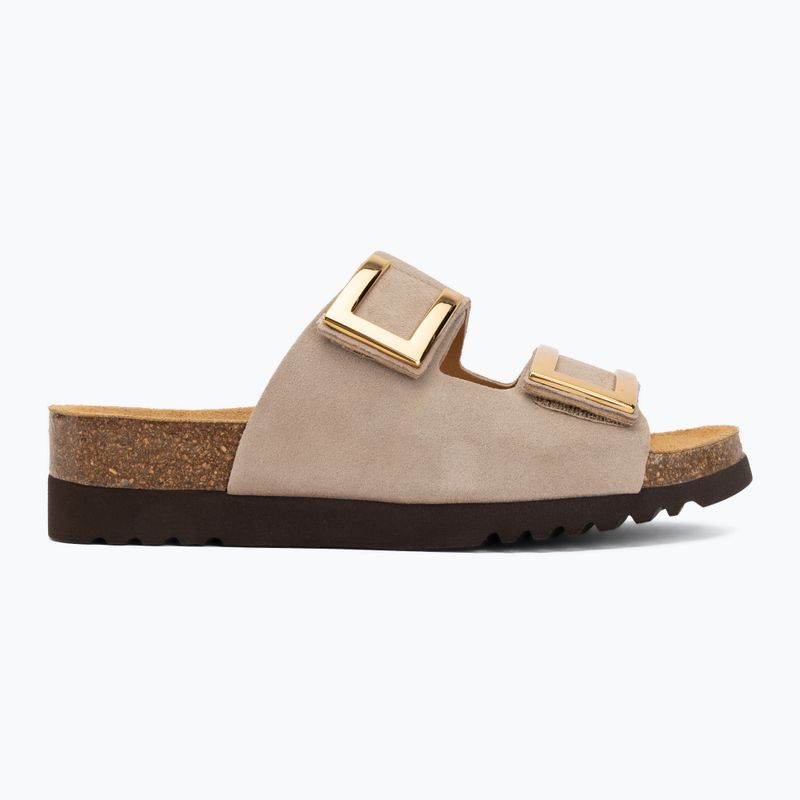 Női papucs Scholl Montery 2 Straps Ad Med bézs 2