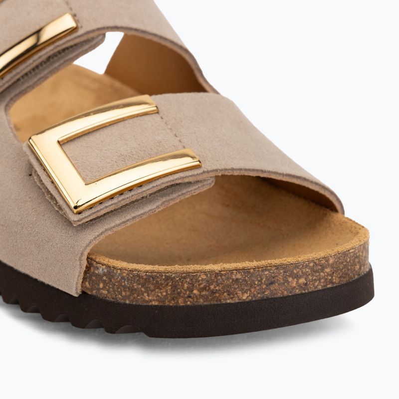 Női papucs Scholl Montery 2 Straps Ad Med bézs 7