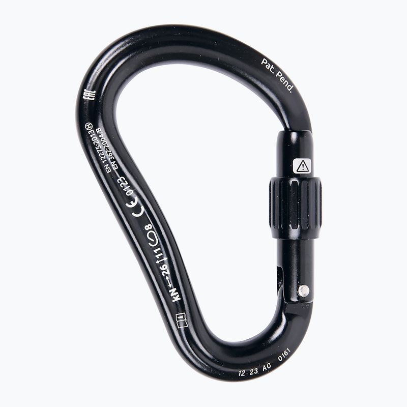 Mászókarabiner CAMP Atom Lock black 2