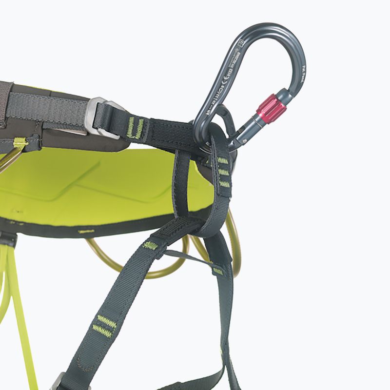 Mászókarabiner CAMP Atom Belay Lock gun metal 4