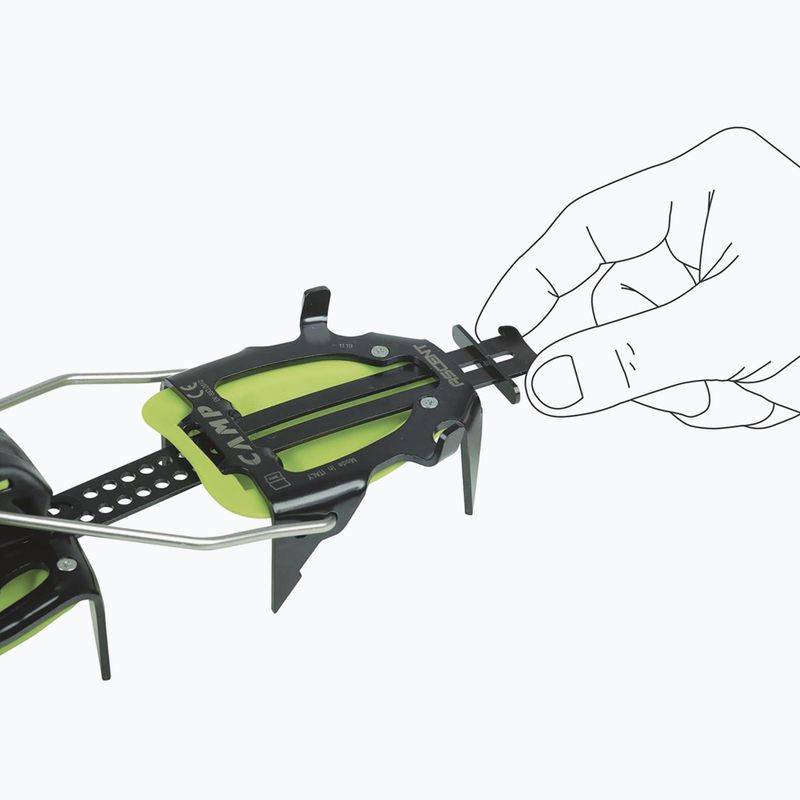 Automata hágóvasak CAMP Alpinist Pro - Auto/Semi Automatic green 9