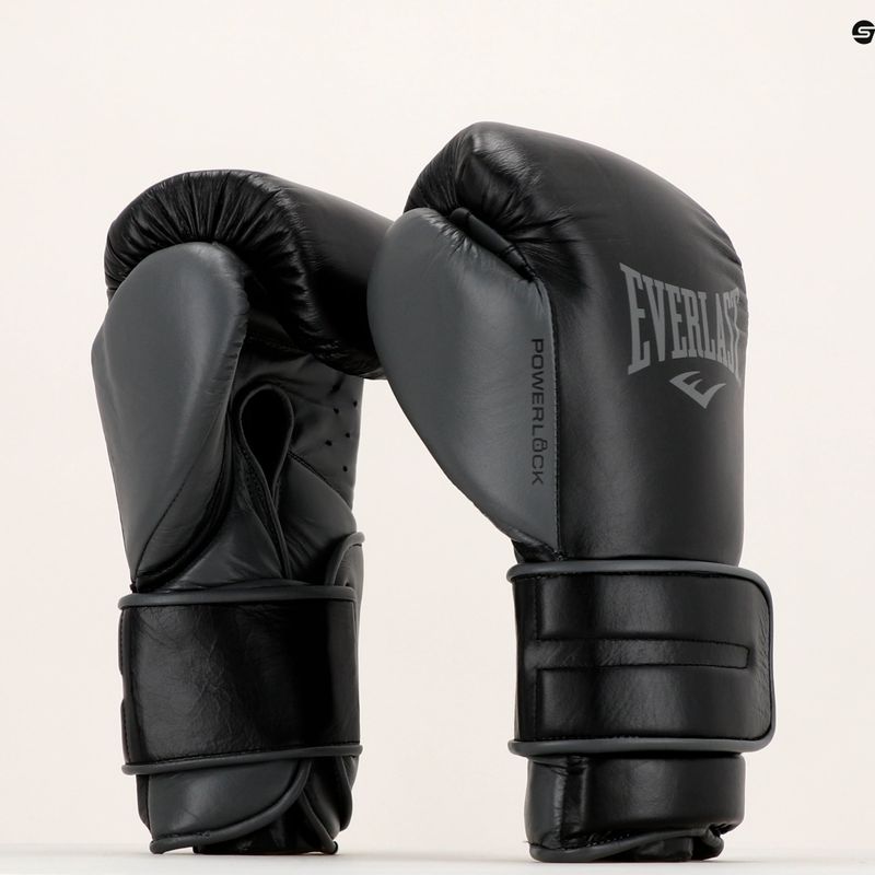 EVERLAST Power Lock 2 Premium bokszkesztyűk fekete EV2272 8