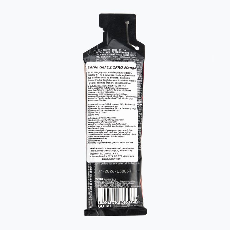Enervit C2:1 Carbo Gel 60 ml mangó 2