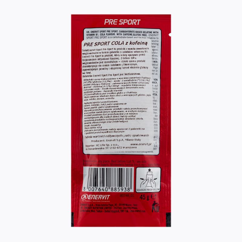 Pre Sport Enervit szénhidrát 45g Cola 90527 2
