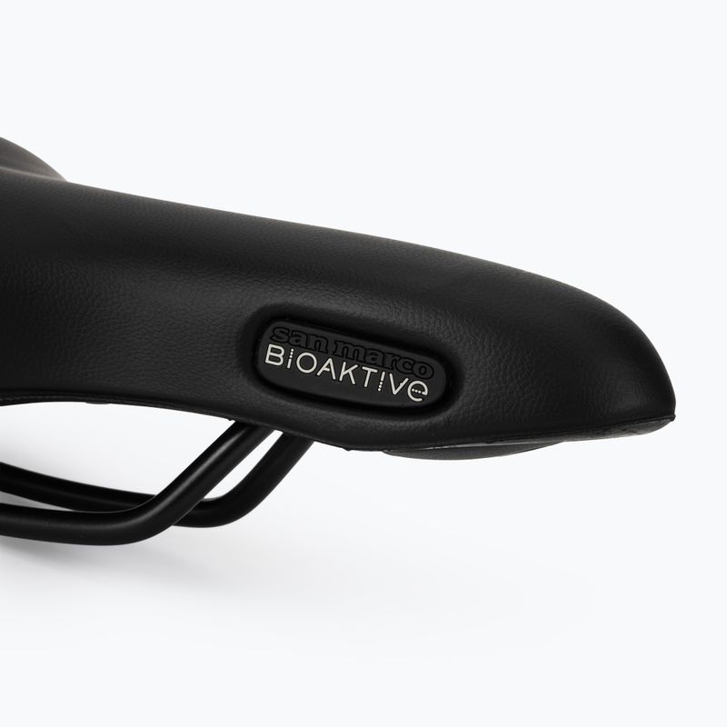 Férfi SAN MARCO Trekking Biofoam Large 30-60° fekete matt kerékpár nyereg 6