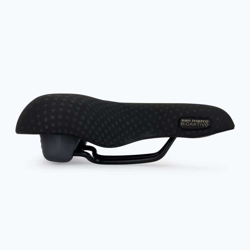 Kerékpár nyereg SAN MARCO Trekking Gel Large 30-60° fekete 2