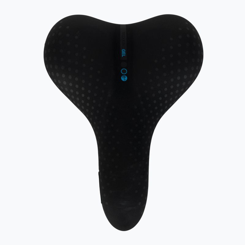 Kerékpár nyereg SAN MARCO Trekking Gel Large 30-60° fekete 3