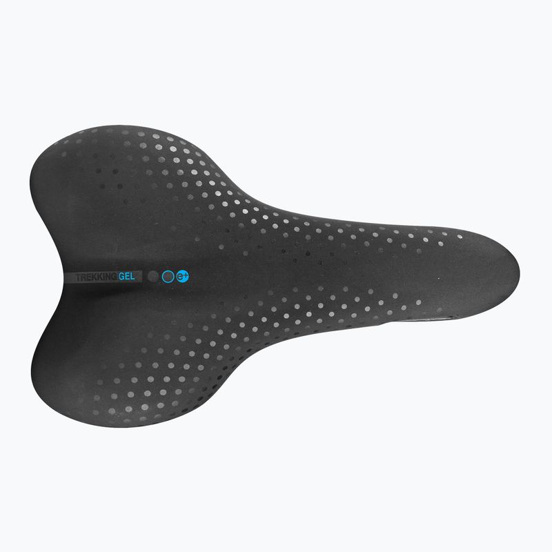 Kerékpár nyereg SAN MARCO Trekking Gel Small 30-60° fekete