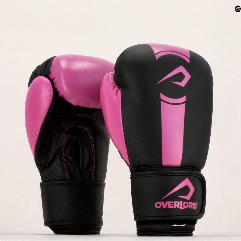 Ökölvívókesztyű Overlord Boxer fekete 100003-PK 11