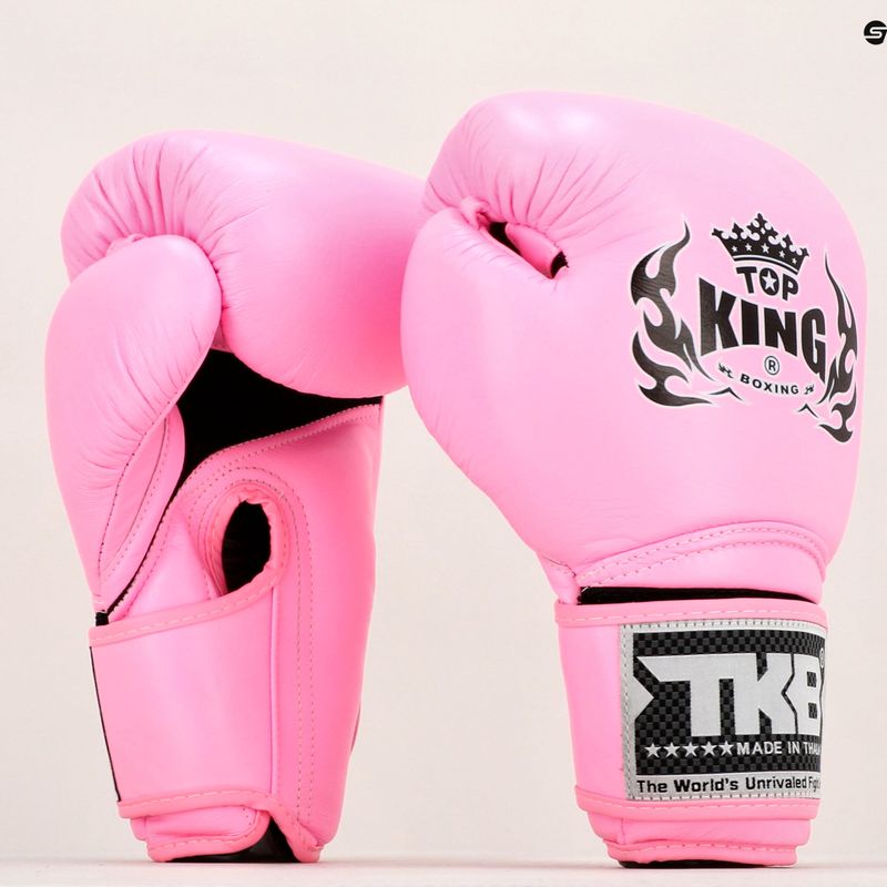 Top King Muay Thai Super Air bokszkesztyűk rózsaszín TKBGSA-PK 7
