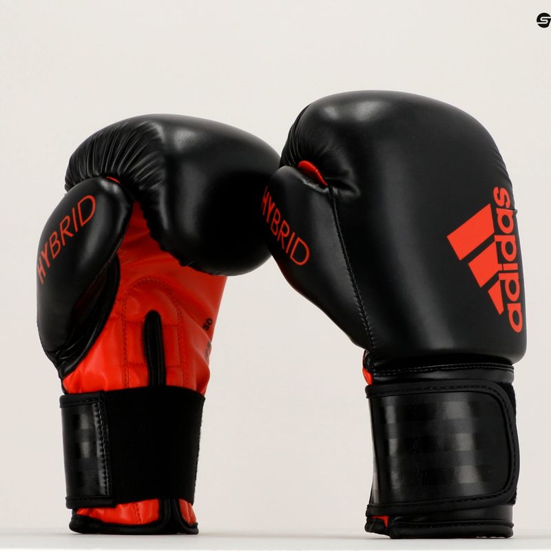 adidas Hybrid 50 bokszkesztyűk fekete ADIH50 13