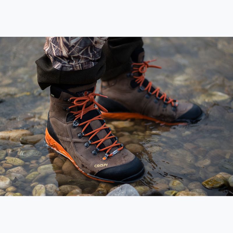Túracipők Crispi Valdres S.E. GTX dark brown 3
