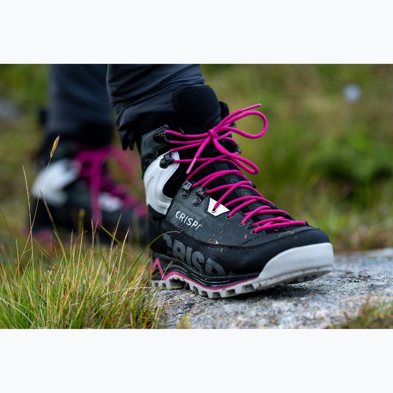 Túracipők Crispi Attiva BP GTX black magent 5
