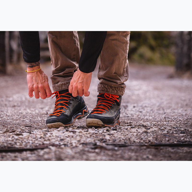 Túracipők Crispi Attiva BP GTX black/orange 4
