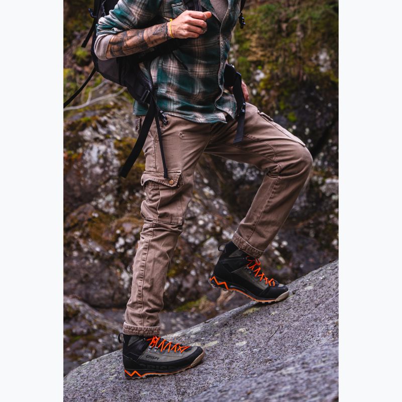 Túracipők Crispi Attiva BP GTX black/orange 5