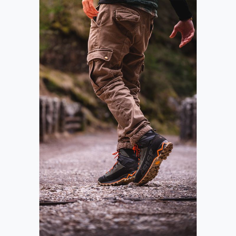 Túracipők Crispi Attiva BP GTX black/orange 6