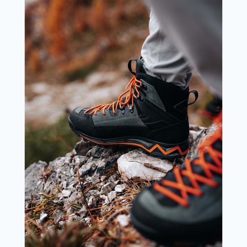 Túracipők Crispi Attiva BP GTX black/orange 7