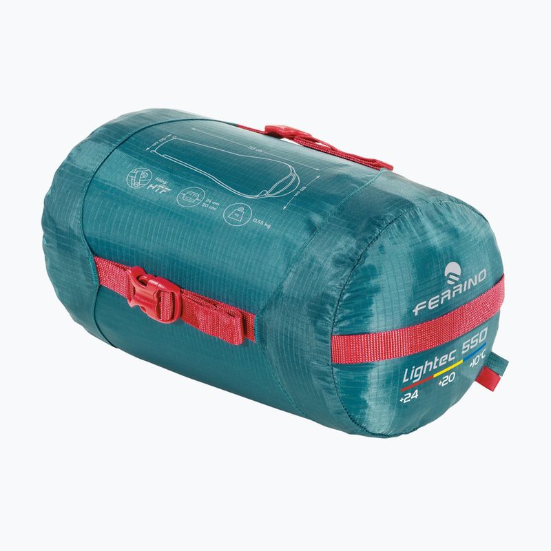 Ferrino Lightech 550 új zöld hálózsák 8