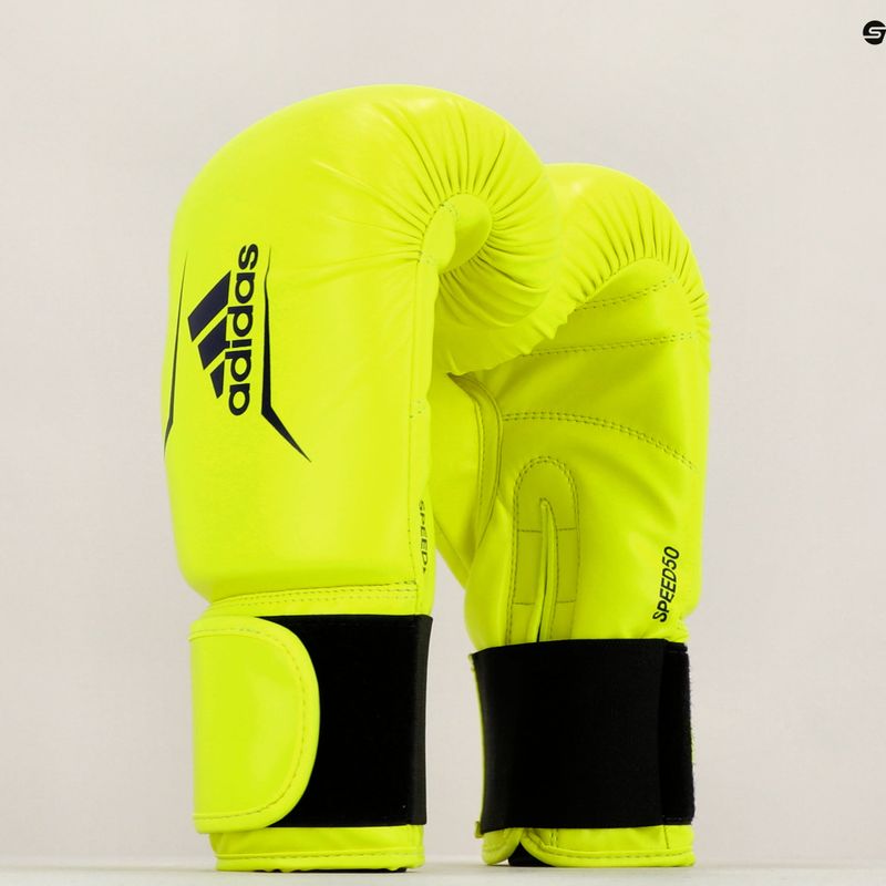 adidas Speed 50 bokszkesztyűk sárga ADISBG50 7