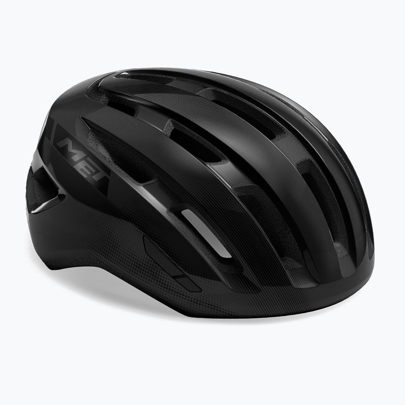 Kerékpáros sisak MET Miles black glossy 6