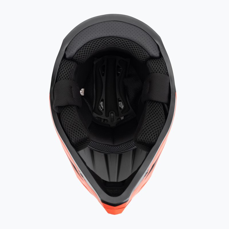 Kerékpáros sisak Bluegrass Intox black red matt 5