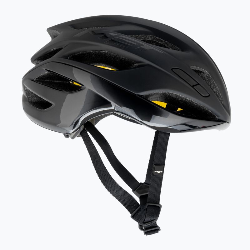 Kerékpáros sisak MET Estro Mips black matt glossy 4