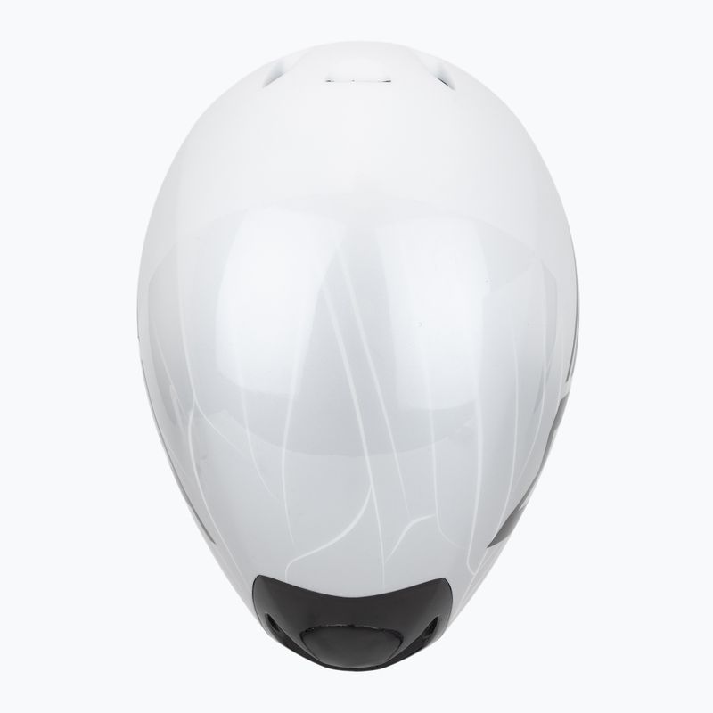 Kerékpáros sisak MET Codatronica white/silver matte glossy 6