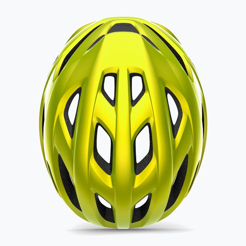 Kerékpáros sisak MET Idolo lime yellow metallic glossy 7