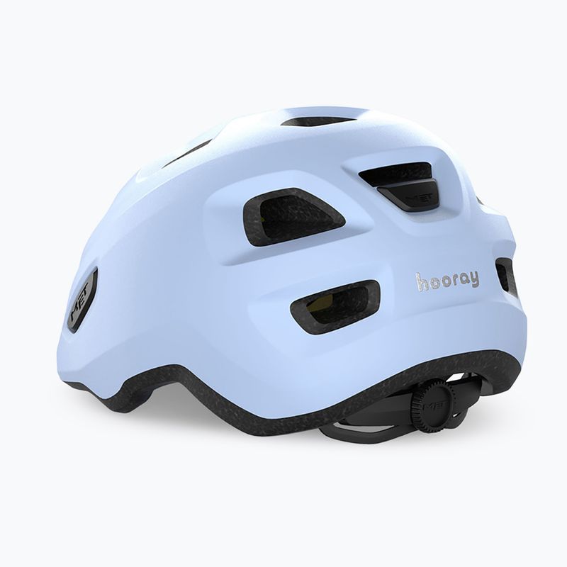 Gyermek kerékpáros sisak MET Hooray lilac matt 5