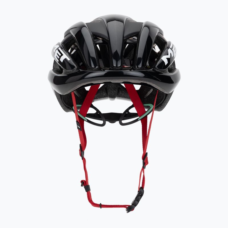 Kerékpáros sisak MET Trenta Mips black/red glossy 2