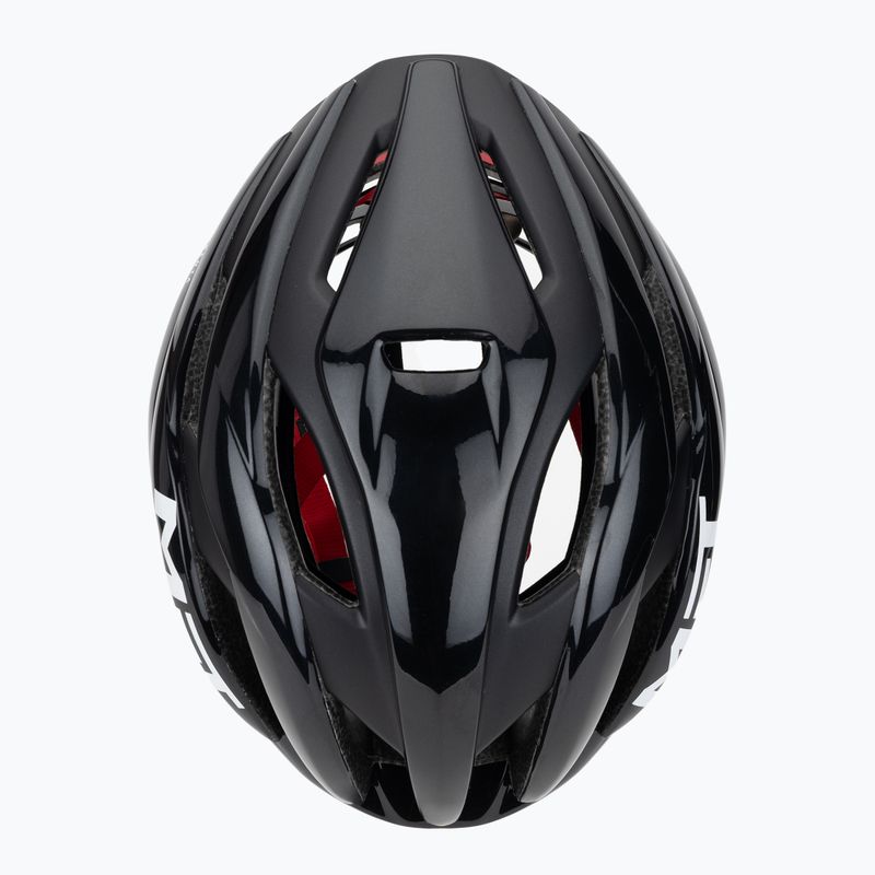 Kerékpáros sisak MET Trenta Mips black/red glossy 6