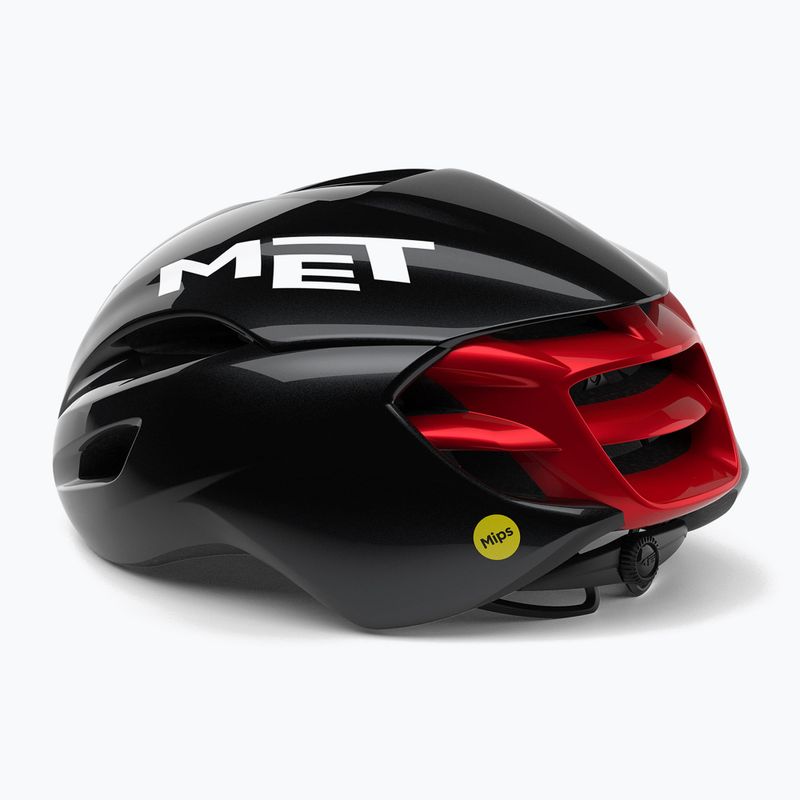 Kerékpáros sisak MET Manta MIPS black/red glossy 3