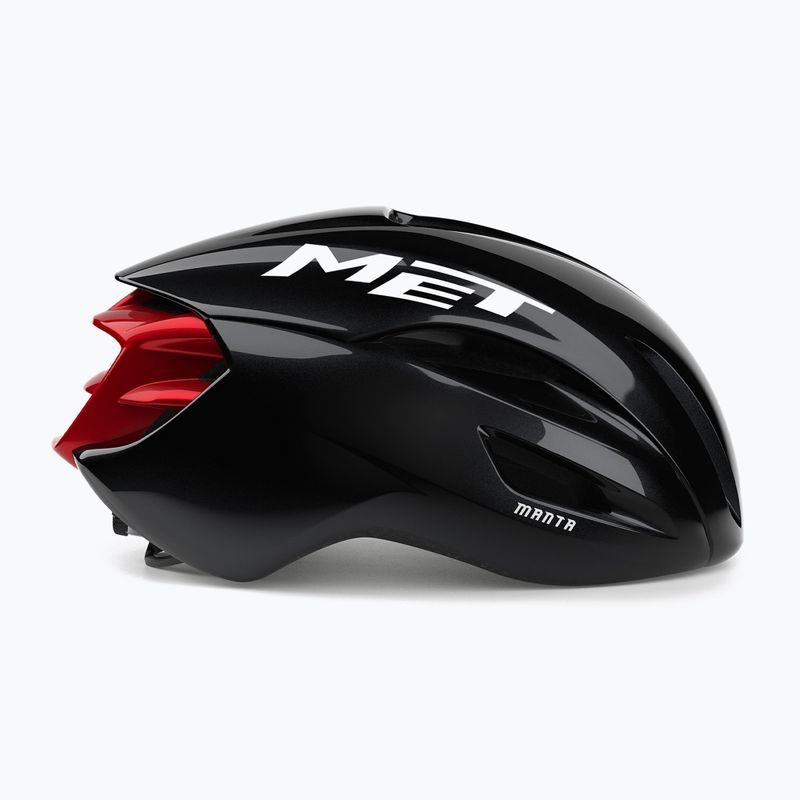 Kerékpáros sisak MET Manta MIPS black/red glossy 4