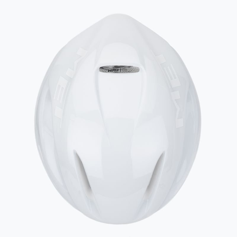Kerékpáros sisak MET Manta MIPS absolute white le 6