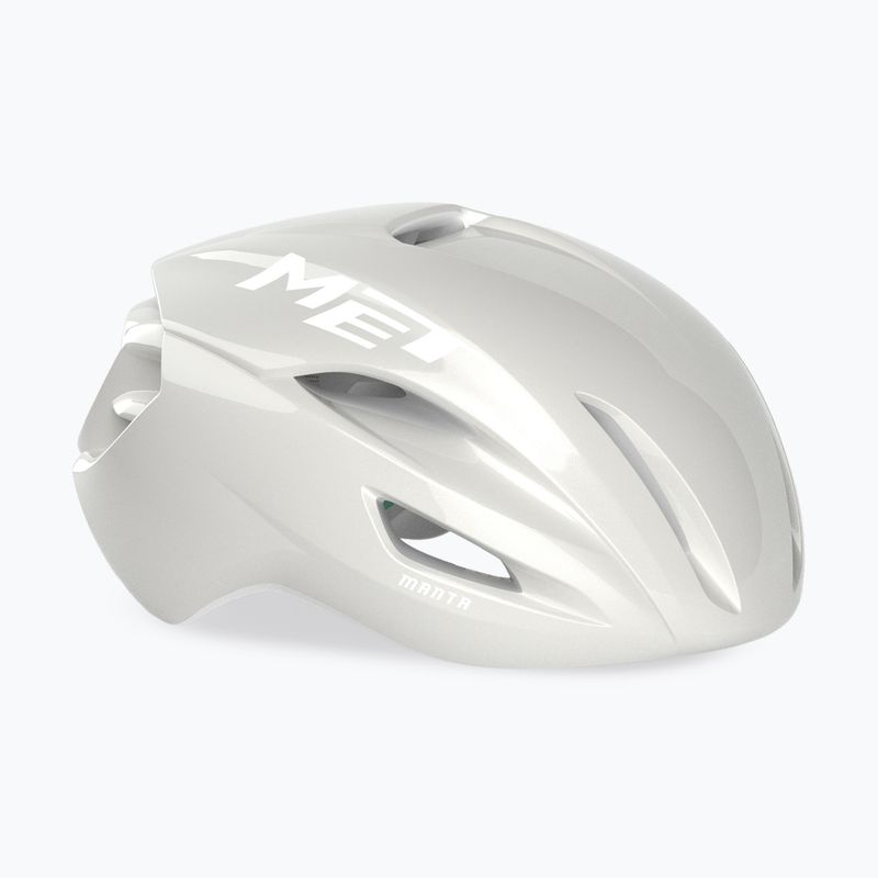 Kerékpáros sisak MET Manta MIPS absolute white le 2