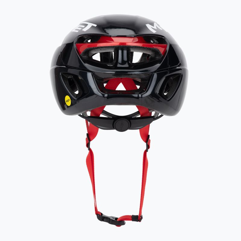 Kerékpáros sisak MET Rivale II Mips black/red glossy 4