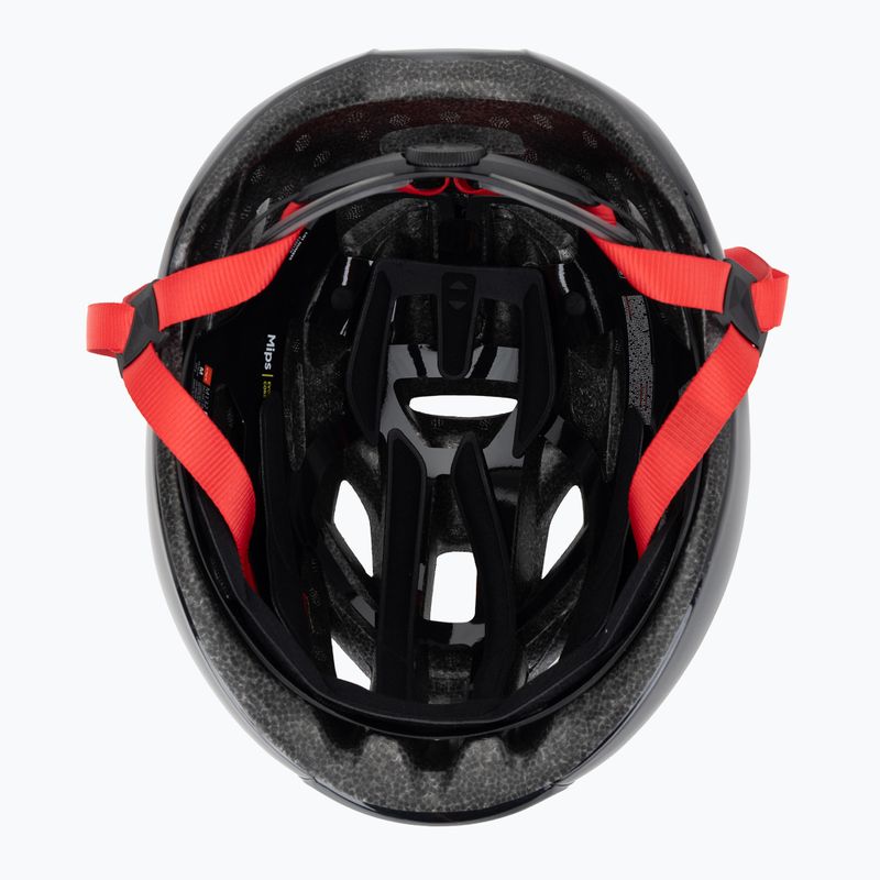 Kerékpáros sisak MET Rivale II Mips black/red glossy 5