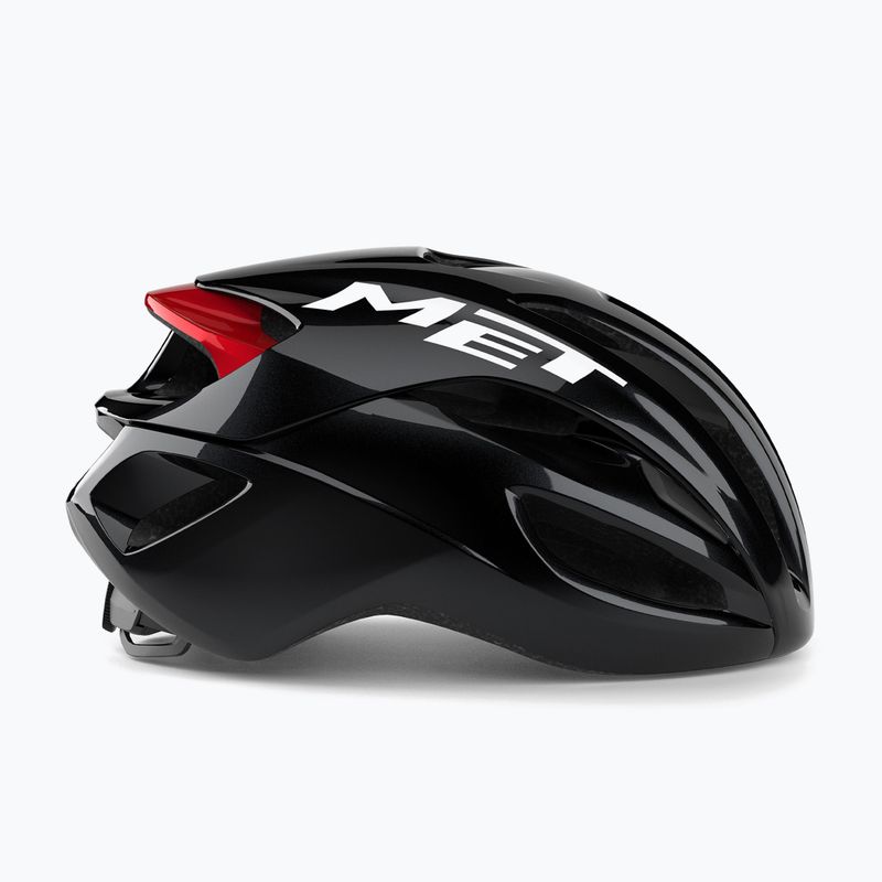 Kerékpáros sisak MET Rivale II Mips black/red glossy 11
