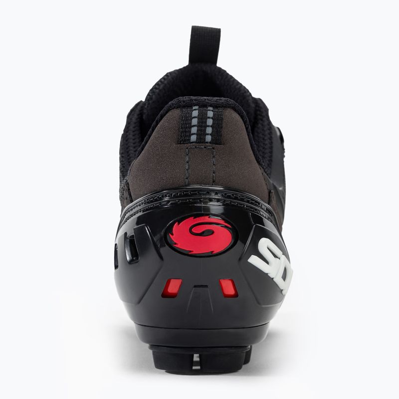 Férfi MTB kerékpáros cipő Sidi MTB Gravel black/brown 6