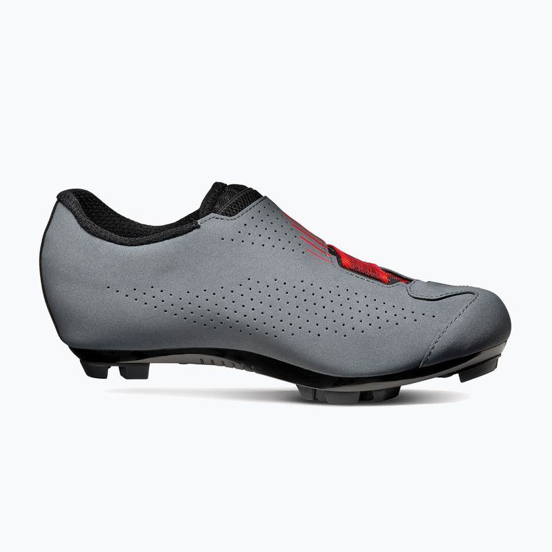Férfi MTB kerékpáros cipő Sidi MTB Aertis grey/red 9