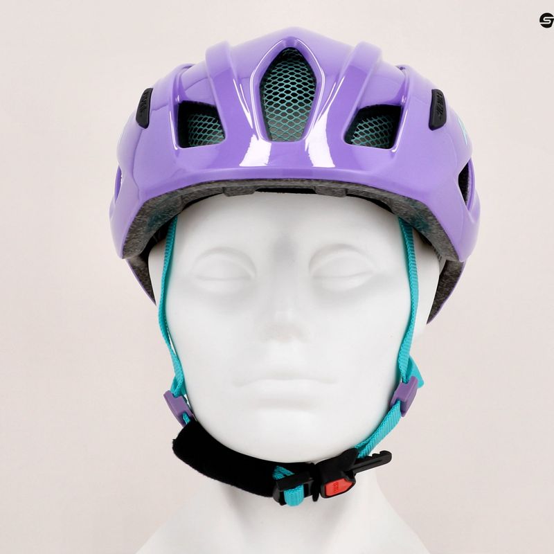 Gyermek kerékpáros sisak Alpina Pico purple gloss 10