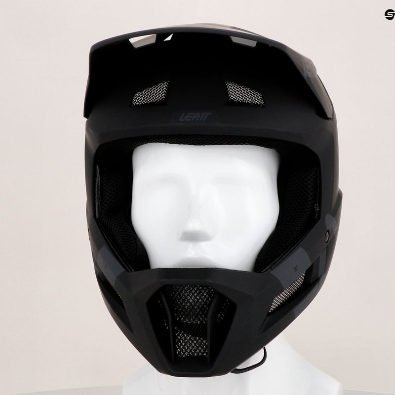 Leatt MTB kerékpáros sisak Gravity 2.0 V23 fekete 1023013953 13