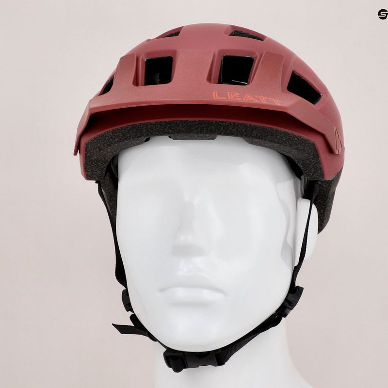 Leatt MTB AllMtn 1.0 V23 kerékpáros sisak piros 1023015752 7