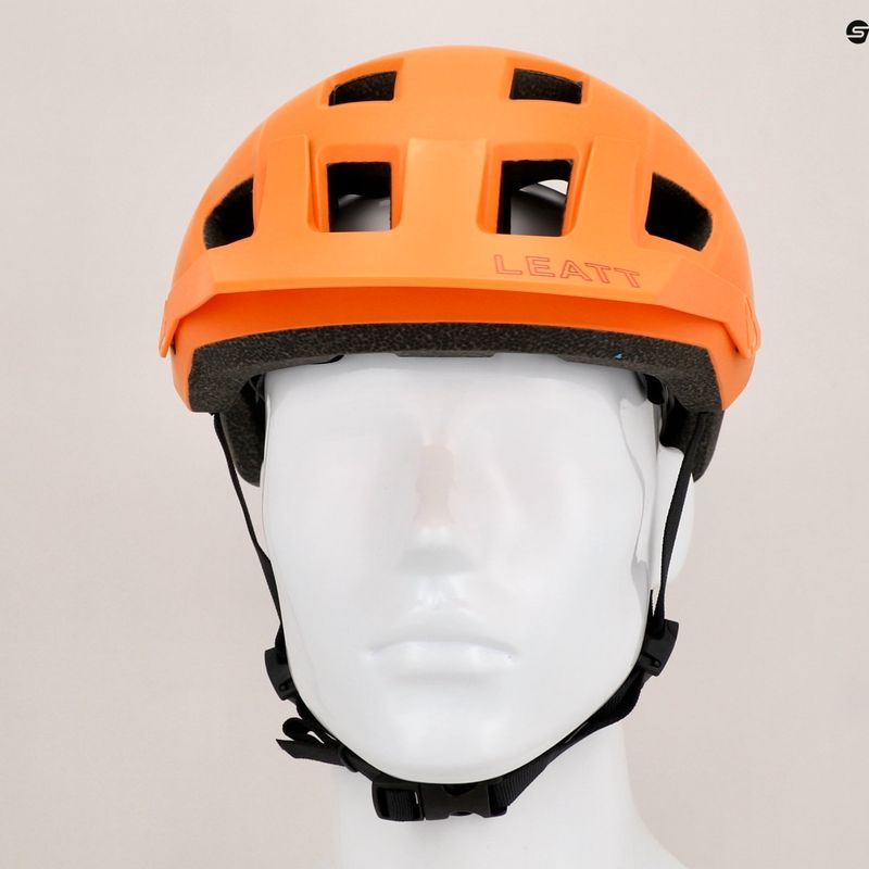 Leatt MTB kerékpáros sisak AllMtn 1.0 V23 narancssárga 1023015951 14
